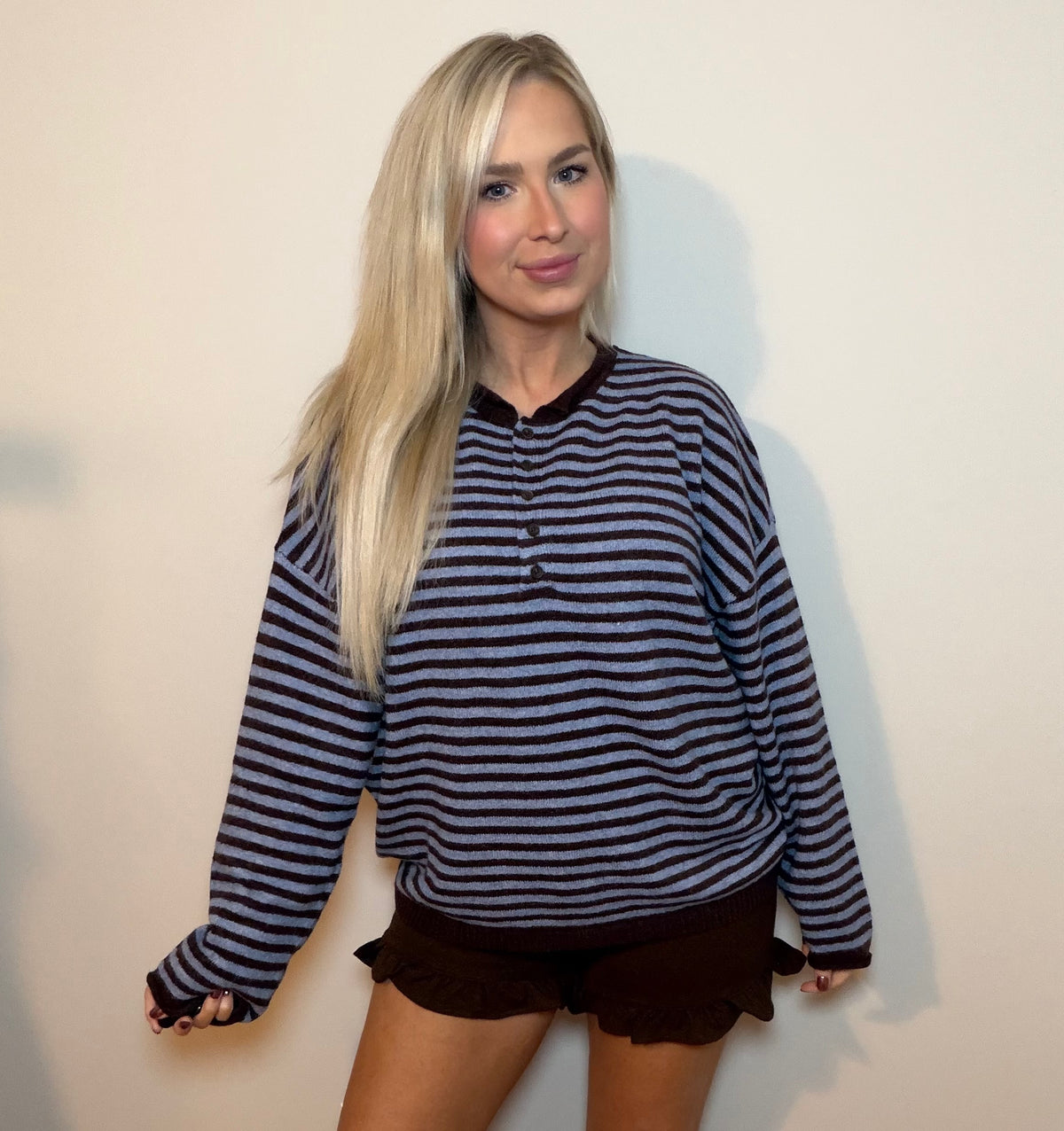 Blue Ridge Henley Sweater