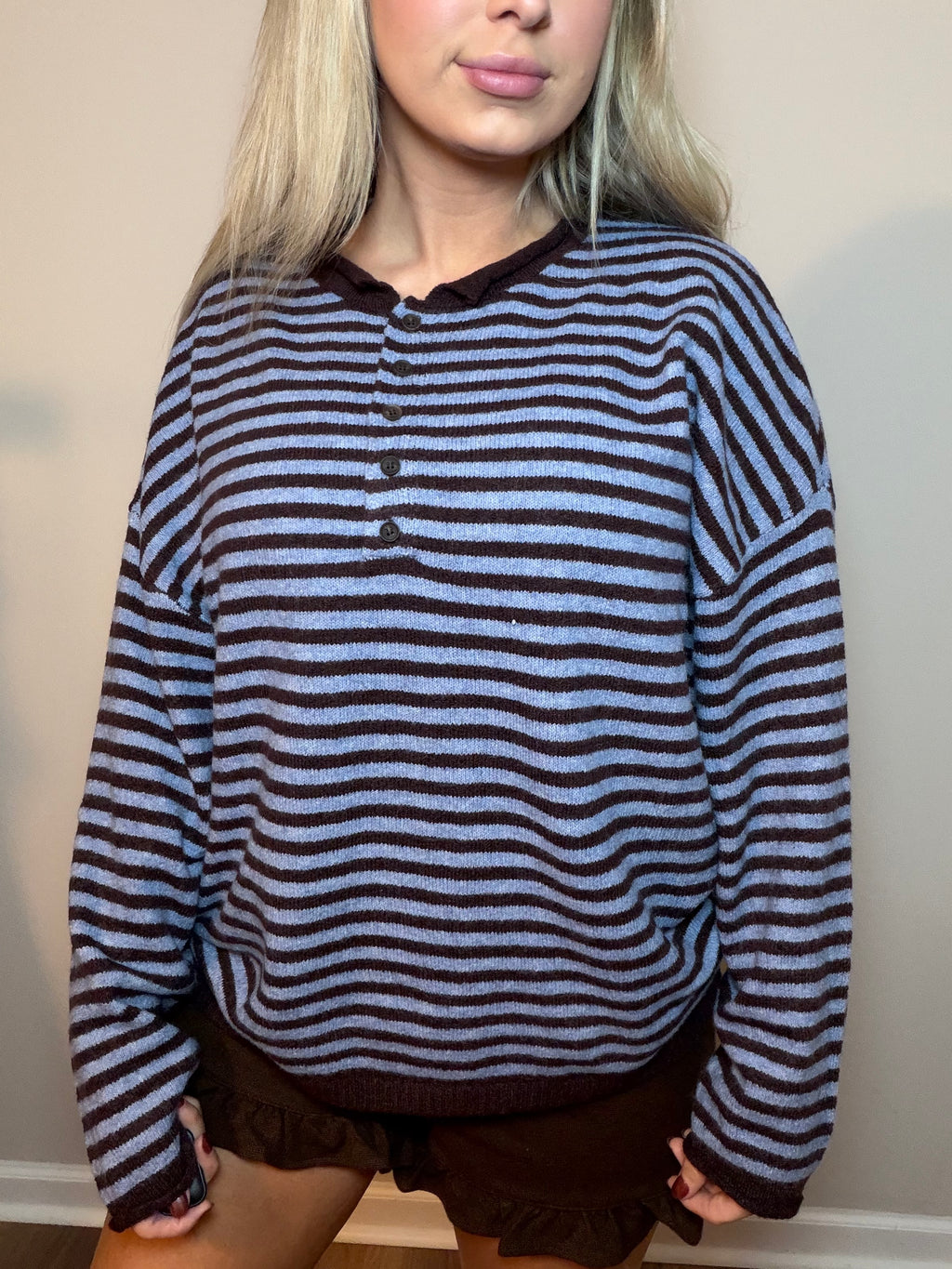 Blue Ridge Henley Sweater