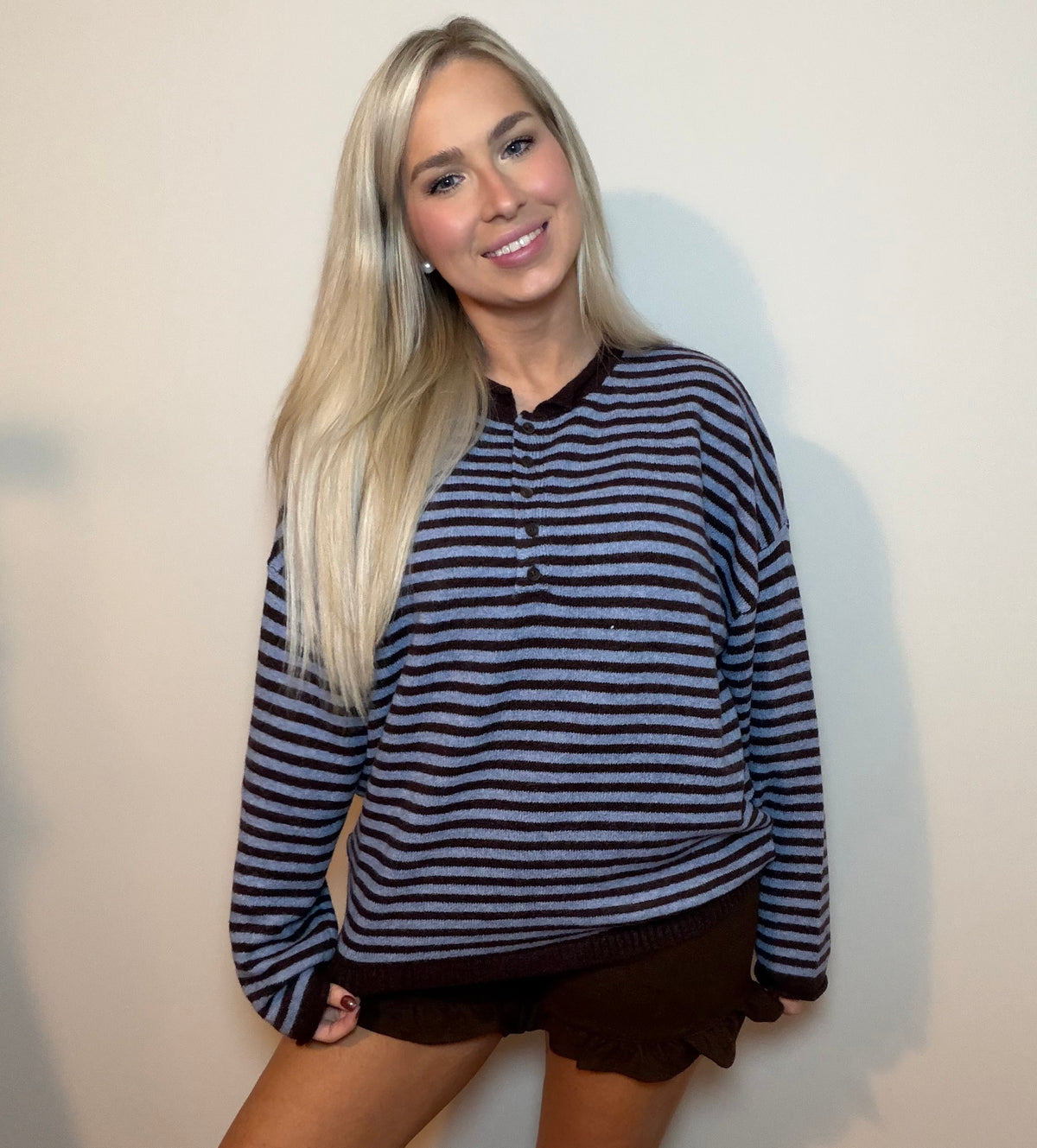 Blue Ridge Henley Sweater