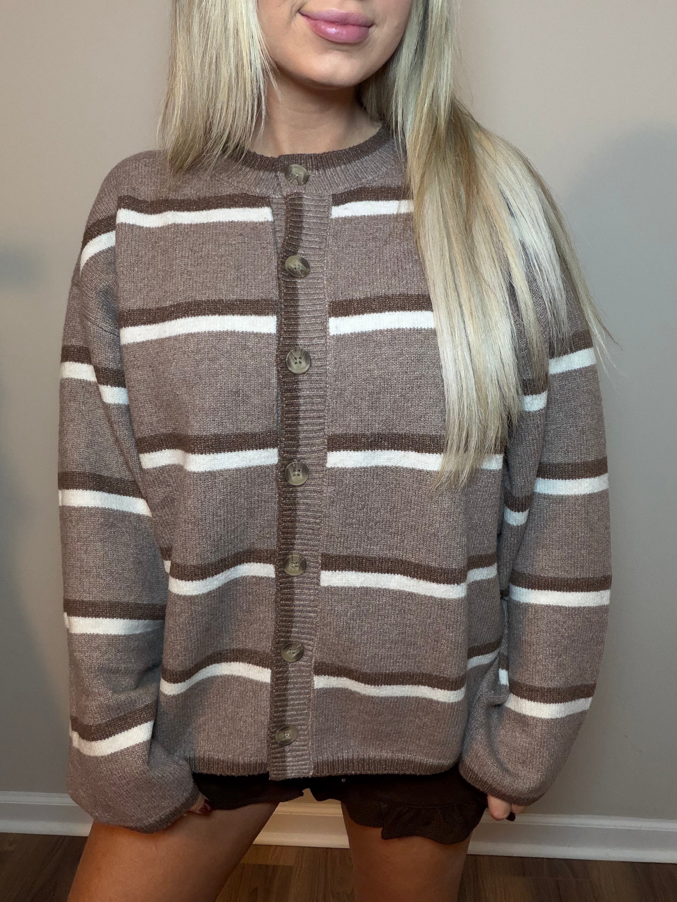 Canyon Stripe Cardigan