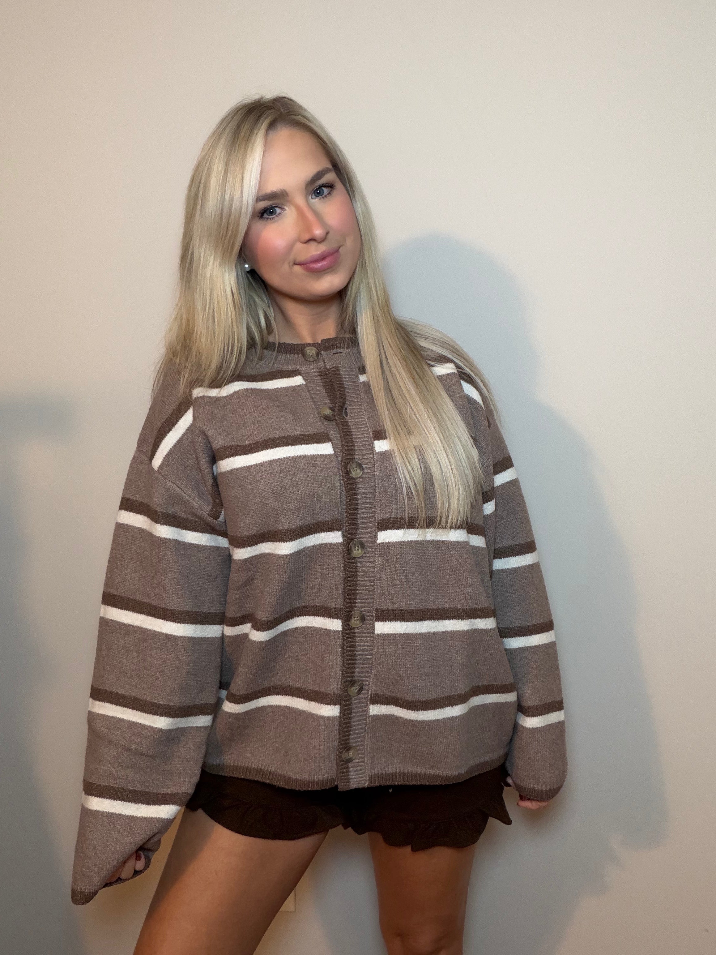 Canyon Stripe Cardigan