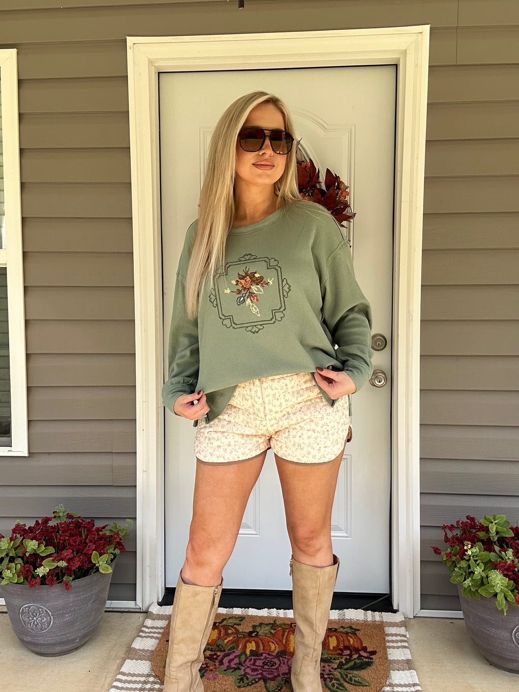 Bloom Stitch Shorts
